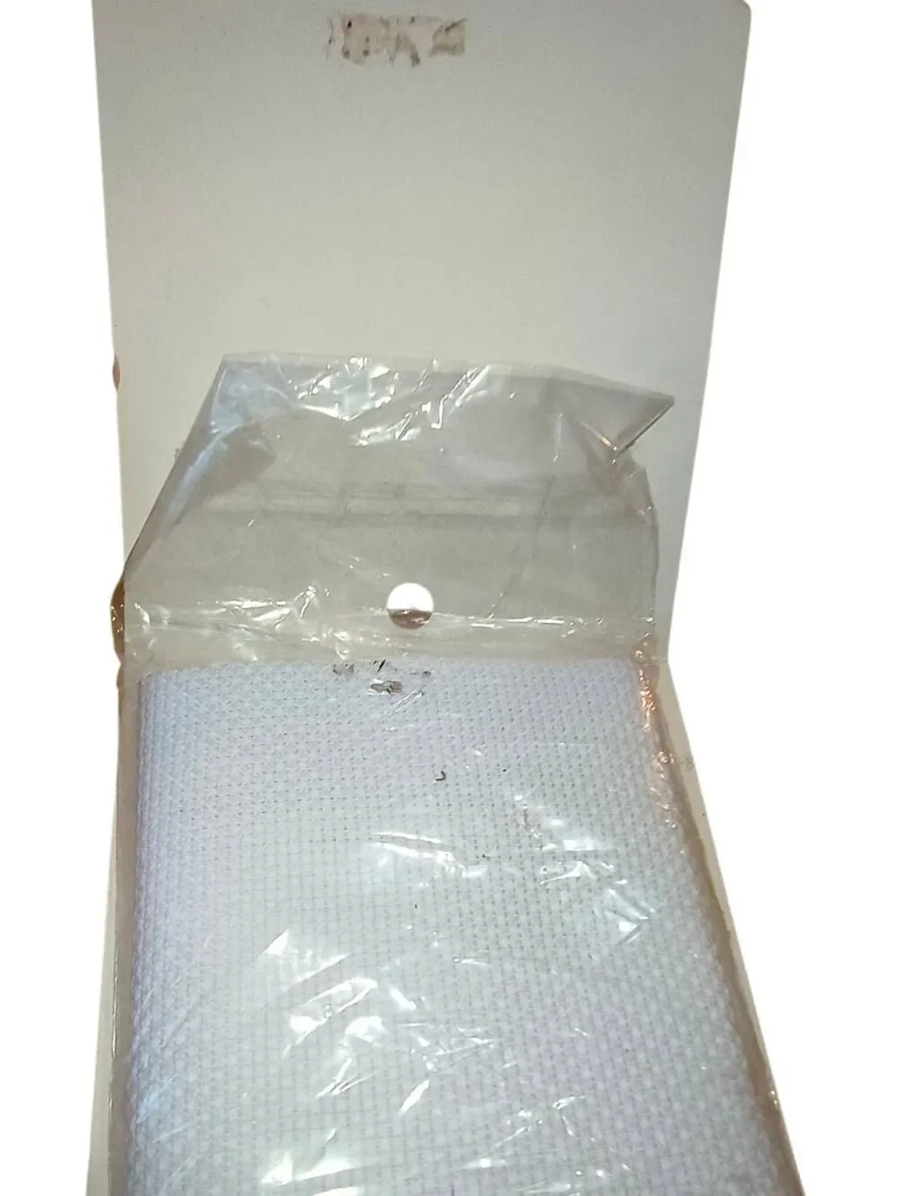 Cross Stitch Bread Cover/Napkin Janynn needlecraft #998-5005 100% cotton w lace
